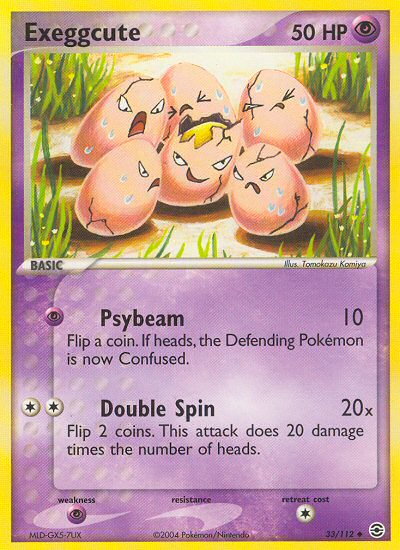 Exeggcute (33/112) [EX: FireRed & LeafGreen] | Anubis Games and Hobby