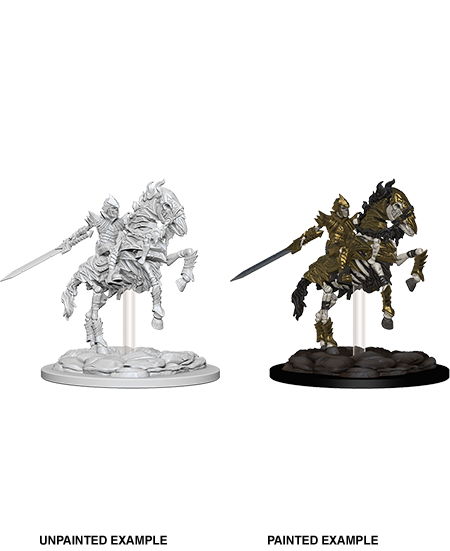 Miniatures: Skeleton Knight on Horse - Unpainted | Anubis Games and Hobby