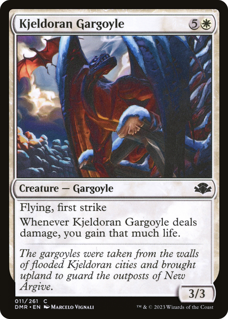 Kjeldoran Gargoyle [Dominaria Remastered] | Anubis Games and Hobby