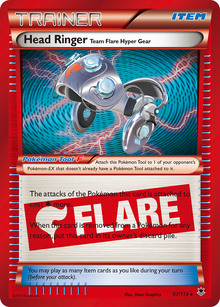 Head Ringer Team Flare Hyper Gear (97/119) [XY: Phantom Forces] | Anubis Games and Hobby