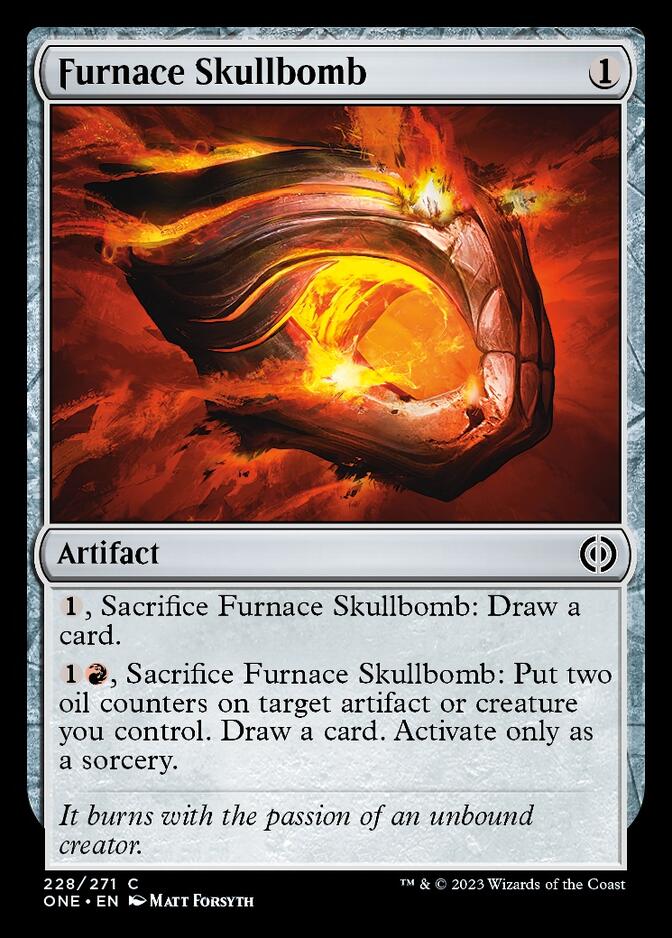 Furnace Skullbomb [Phyrexia: All Will Be One] | Anubis Games and Hobby