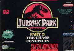 Jurassic Park 2 The Chaos Continues - Super Nintendo | Anubis Games and Hobby