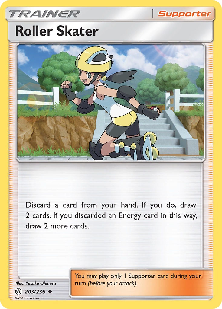 Roller Skater (203/236) [Sun & Moon: Cosmic Eclipse] | Anubis Games and Hobby