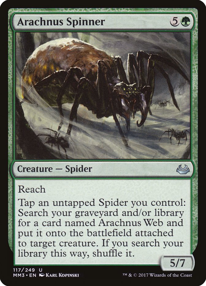 Arachnus Spinner [Modern Masters 2017] | Anubis Games and Hobby