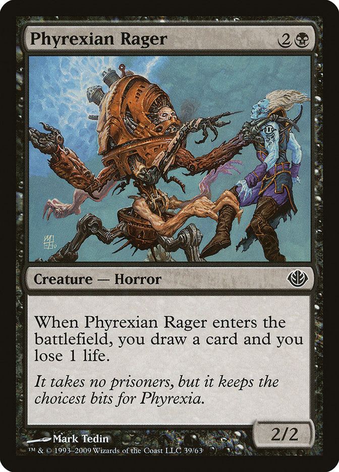 Phyrexian Rager [Duel Decks: Garruk vs. Liliana] | Anubis Games and Hobby