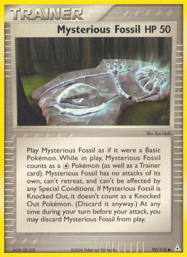 Mysterious Fossil (92/110) [EX: Holon Phantoms] | Anubis Games and Hobby