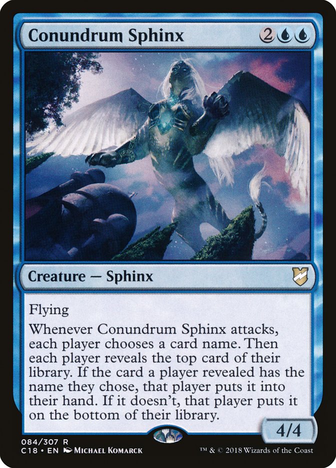 Conundrum Sphinx [Commander 2018] | Anubis Games and Hobby