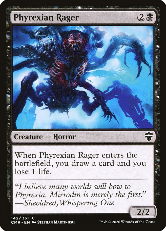 Phyrexian Rager [Commander Legends] | Anubis Games and Hobby