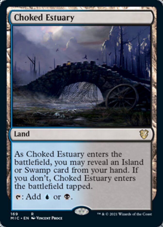 Choked Estuary [Innistrad: Midnight Hunt Commander] | Anubis Games and Hobby