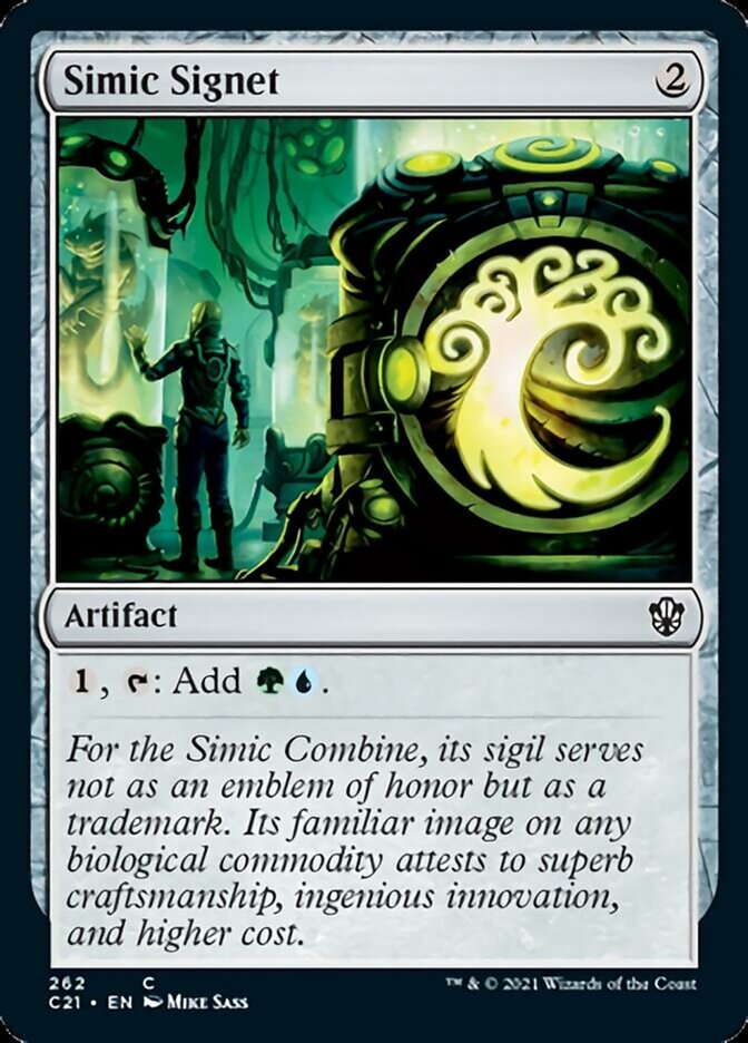 Simic Signet [Commander 2021] | Anubis Games and Hobby
