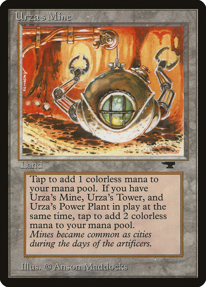 Urza's Mine (Orange Background) [Antiquities] | Anubis Games and Hobby