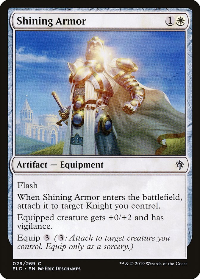Shining Armor [Throne of Eldraine] | Anubis Games and Hobby