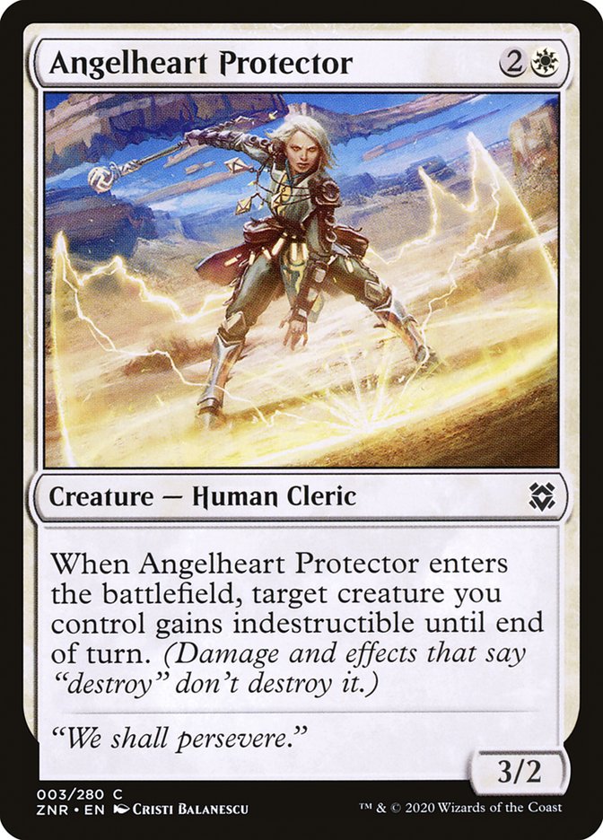 Angelheart Protector [Zendikar Rising] | Anubis Games and Hobby