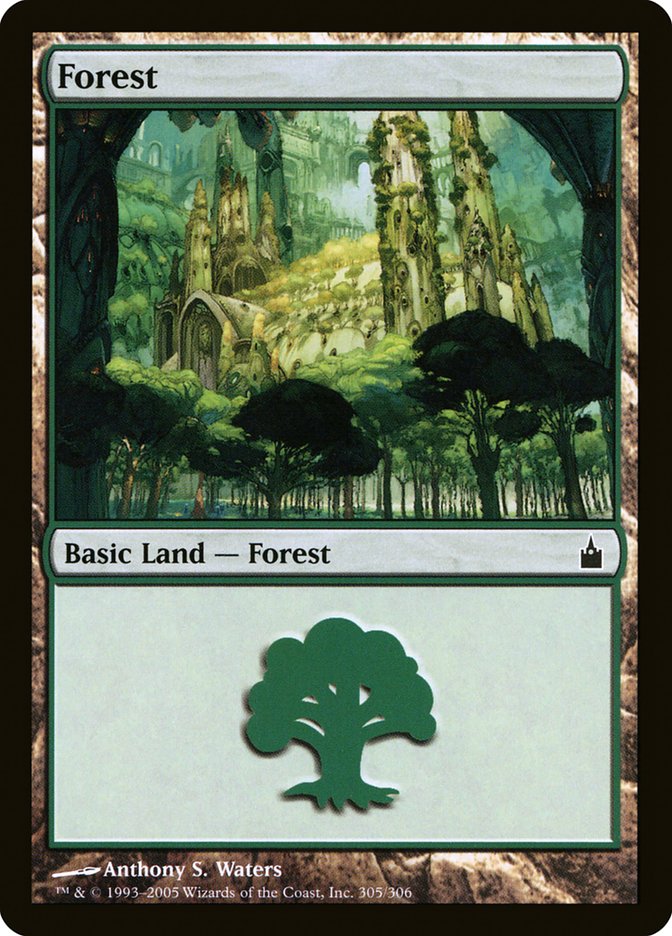 Forest (305) [Ravnica: City of Guilds] | Anubis Games and Hobby