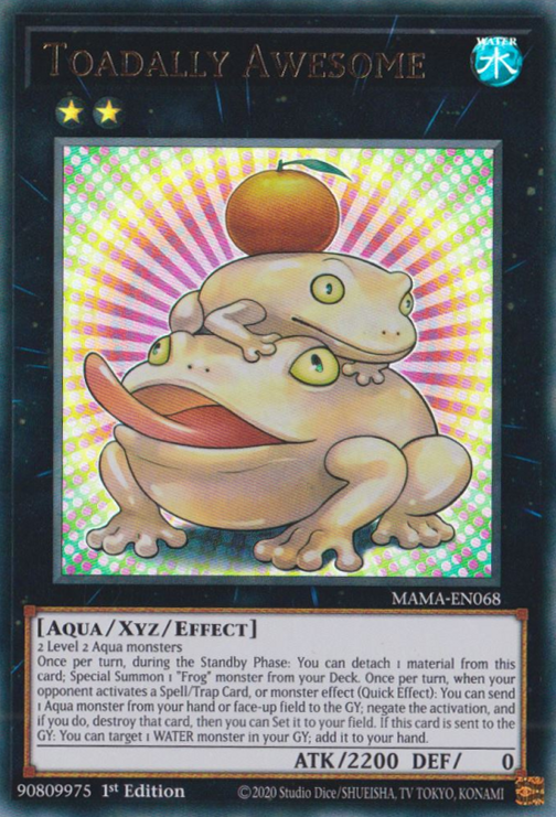 Toadally Awesome [MAMA-EN068] Ultra Rare | Anubis Games and Hobby