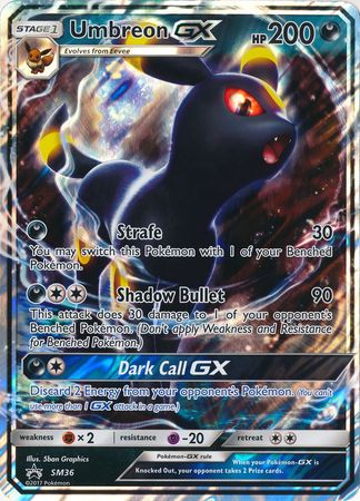 Umbreon GX (SM36) (Jumbo Card) [Sun & Moon: Black Star Promos] | Anubis Games and Hobby