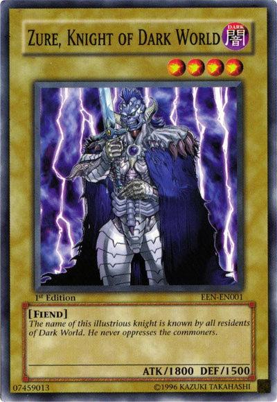 Zure, Knight of Dark World [EEN-EN001] Common | Anubis Games and Hobby