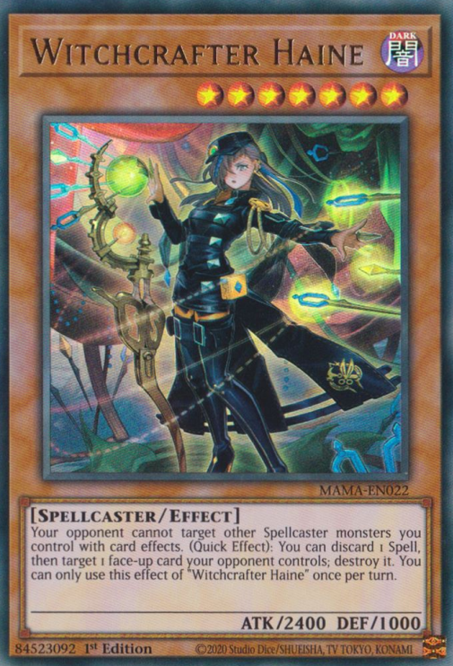 Witchcrafter Haine [MAMA-EN022] Ultra Rare | Anubis Games and Hobby