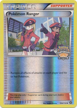 Pokemon Ranger (104/114) (Championship Promo) [XY: Steam Siege] | Anubis Games and Hobby