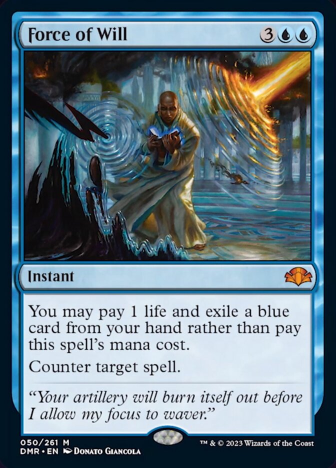 Force of Will [Dominaria Remastered] | Anubis Games and Hobby