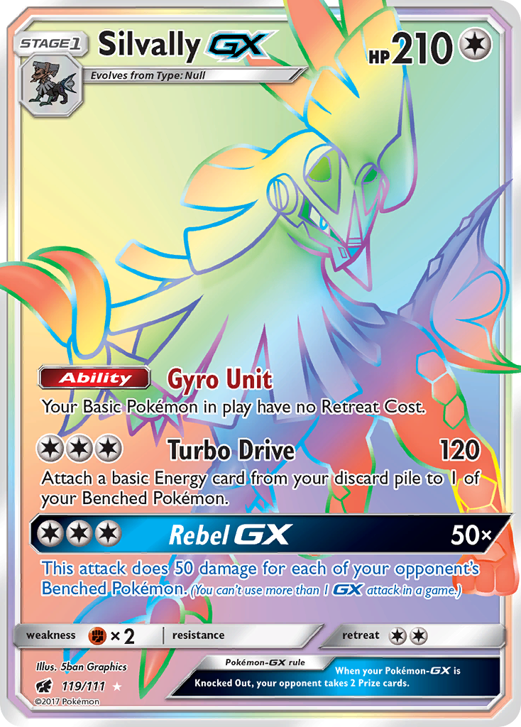 Silvally GX (119/111) [Sun & Moon: Crimson Invasion] | Anubis Games and Hobby