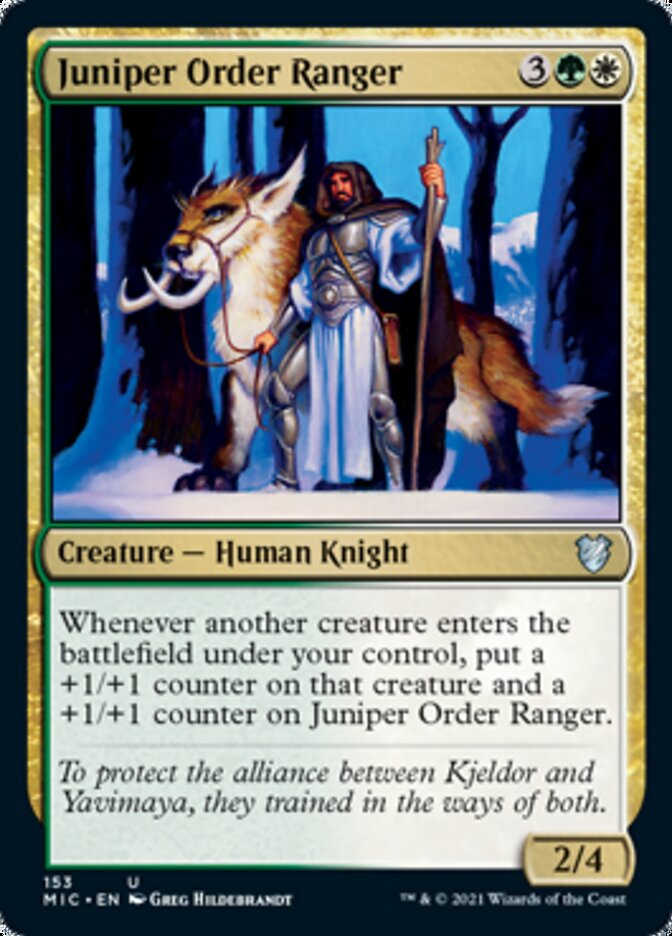 Juniper Order Ranger [Innistrad: Midnight Hunt Commander] | Anubis Games and Hobby