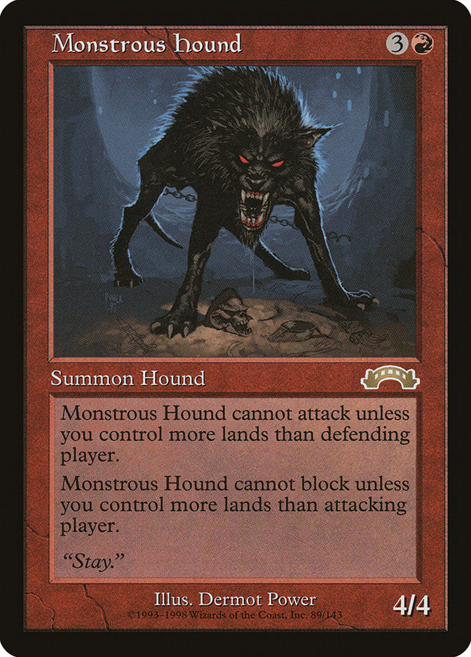 Monstrous Hound [Exodus] | Anubis Games and Hobby