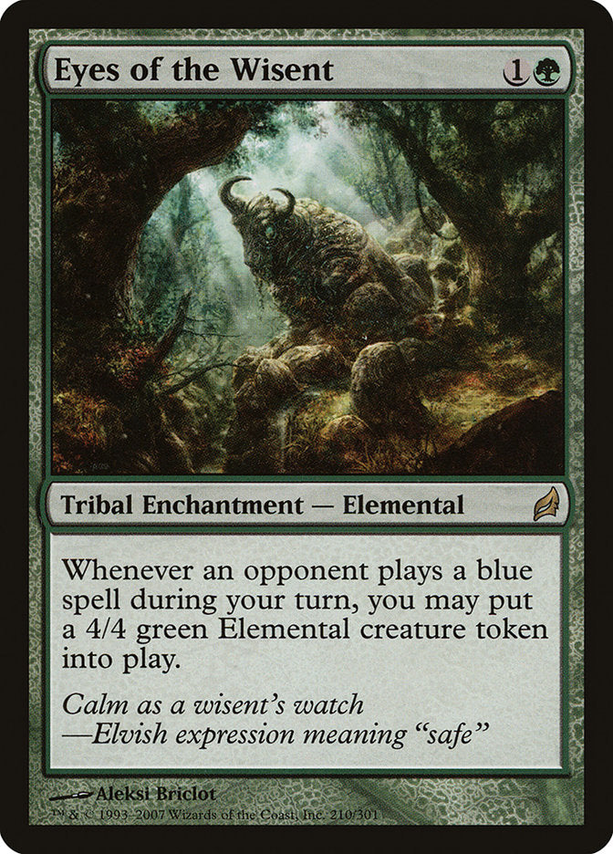 Eyes of the Wisent [Lorwyn] | Anubis Games and Hobby