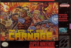 Total Carnage - Super Nintendo | Anubis Games and Hobby