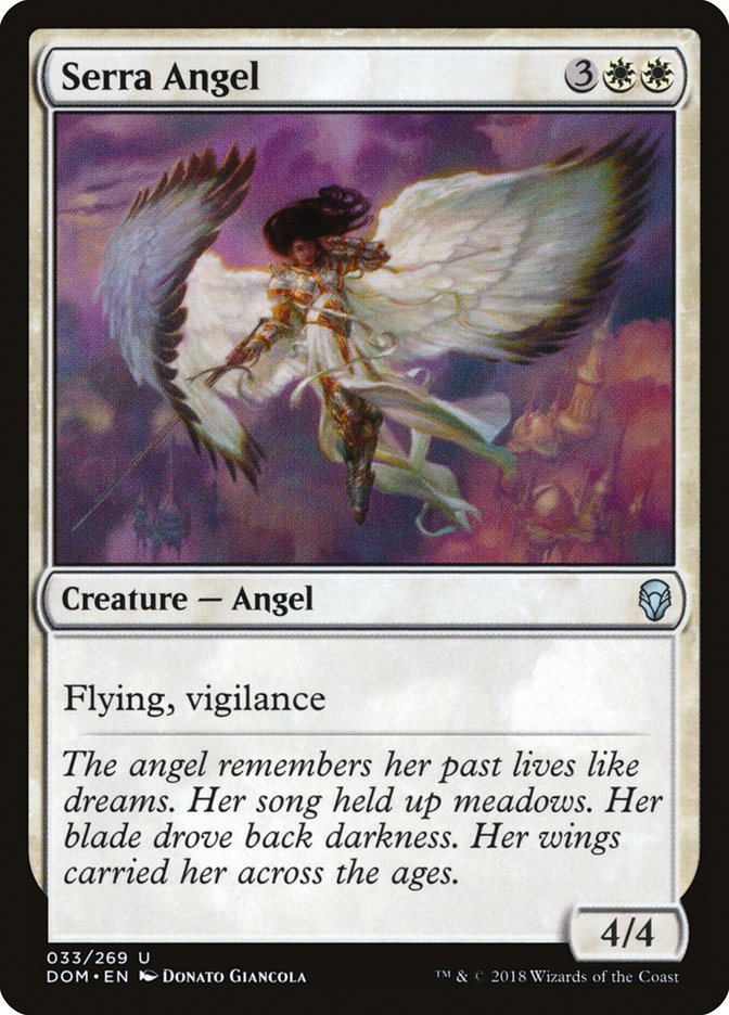 Serra Angel [Dominaria] | Anubis Games and Hobby