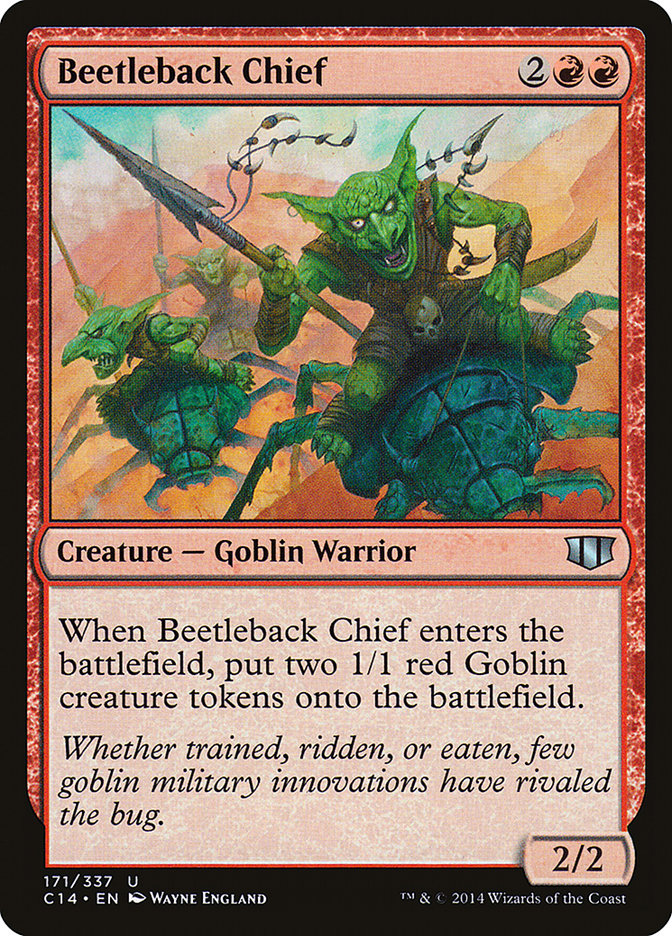 Beetleback Chief [Commander 2014] | Anubis Games and Hobby