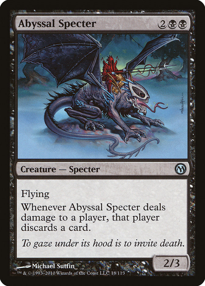 Abyssal Specter [Duels of the Planeswalkers] | Anubis Games and Hobby