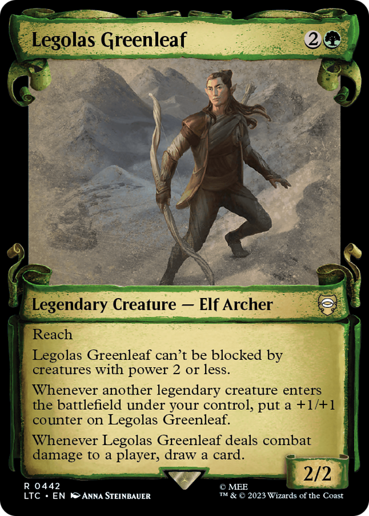 Legolas Greenleaf [The Lord of the Rings: Tales of Middle-Earth Commander Showcase Scrolls] | Anubis Games and Hobby