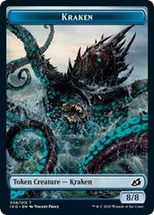 Kraken // Human Soldier (003) Double-Sided Token [Ikoria: Lair of Behemoths Tokens] | Anubis Games and Hobby