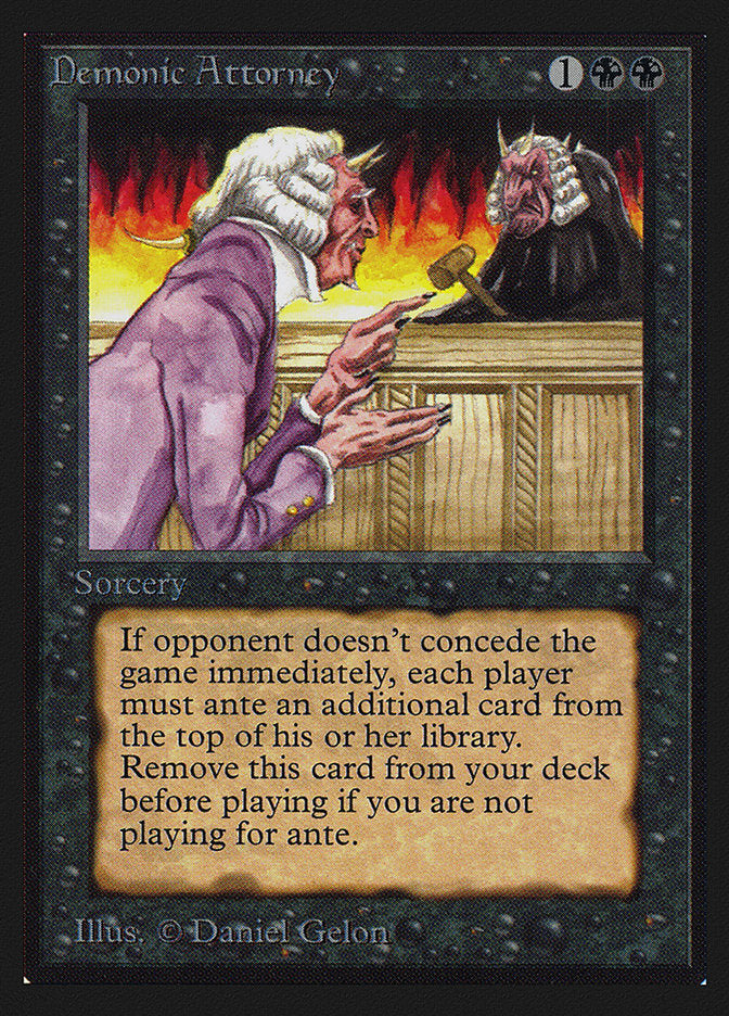 Demonic Attorney [Collectors' Edition] | Anubis Games and Hobby