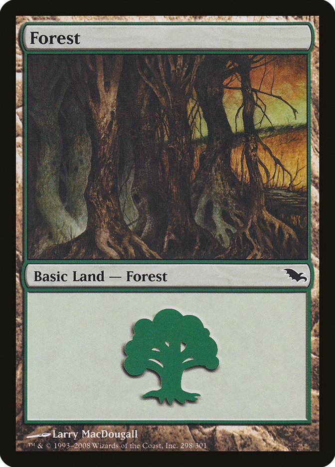Forest (298) [Shadowmoor] | Anubis Games and Hobby