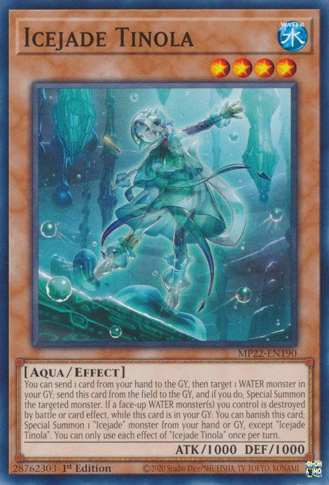 Icejade Tinola [MP22-EN190] Common | Anubis Games and Hobby