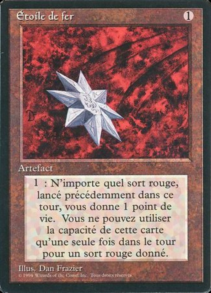 Iron Star [Foreign Black Border] | Anubis Games and Hobby