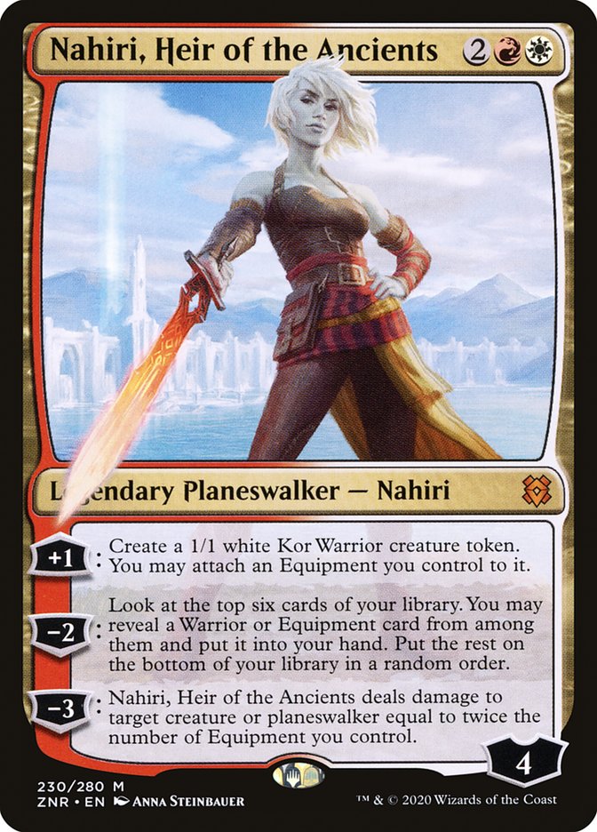 Nahiri, Heir of the Ancients [Zendikar Rising] | Anubis Games and Hobby