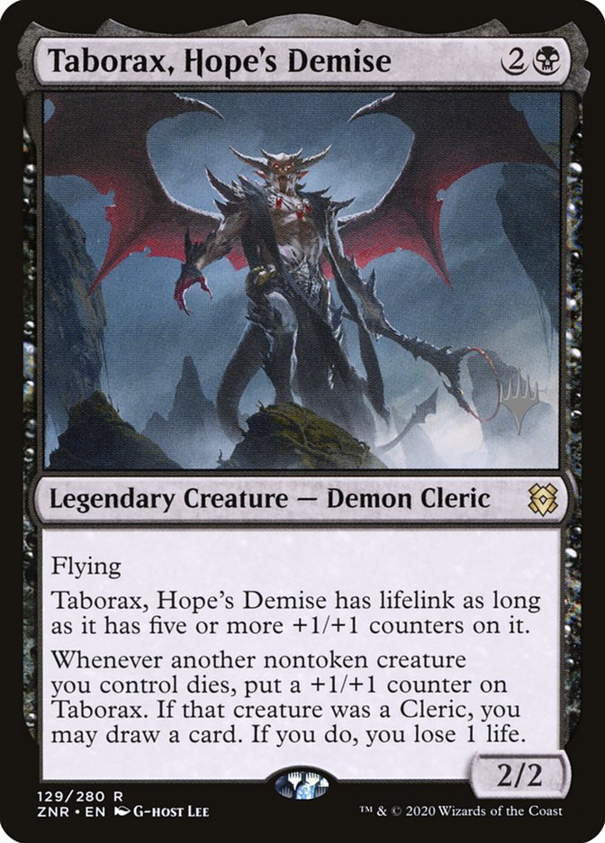 Taborax, Hope's Demise (Promo Pack) [Zendikar Rising Promos] | Anubis Games and Hobby