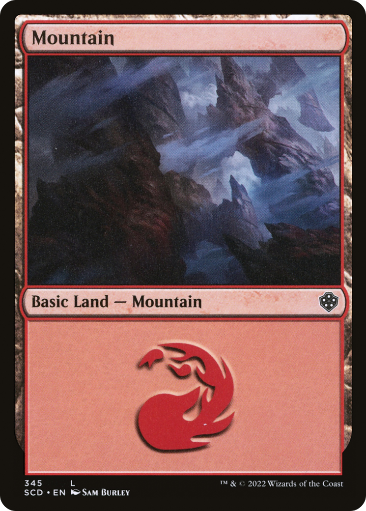 Mountain [Starter Commander Decks] | Anubis Games and Hobby