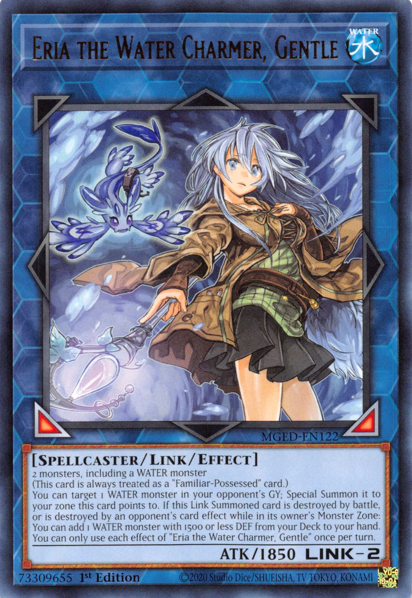 Eria the Water Charmer, Gentle [MGED-EN122] Rare | Anubis Games and Hobby