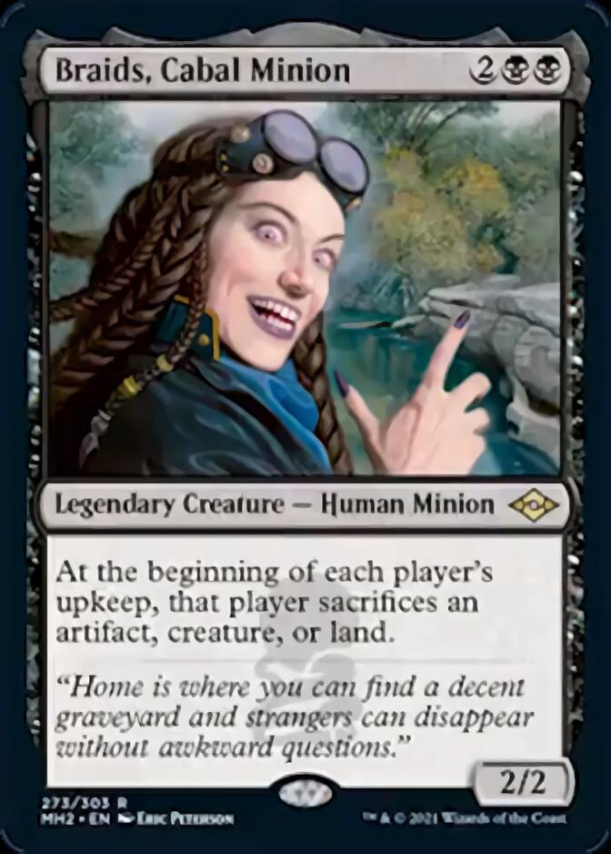 Braids, Cabal Minion (Foil Etched) [Modern Horizons 2] | Anubis Games and Hobby