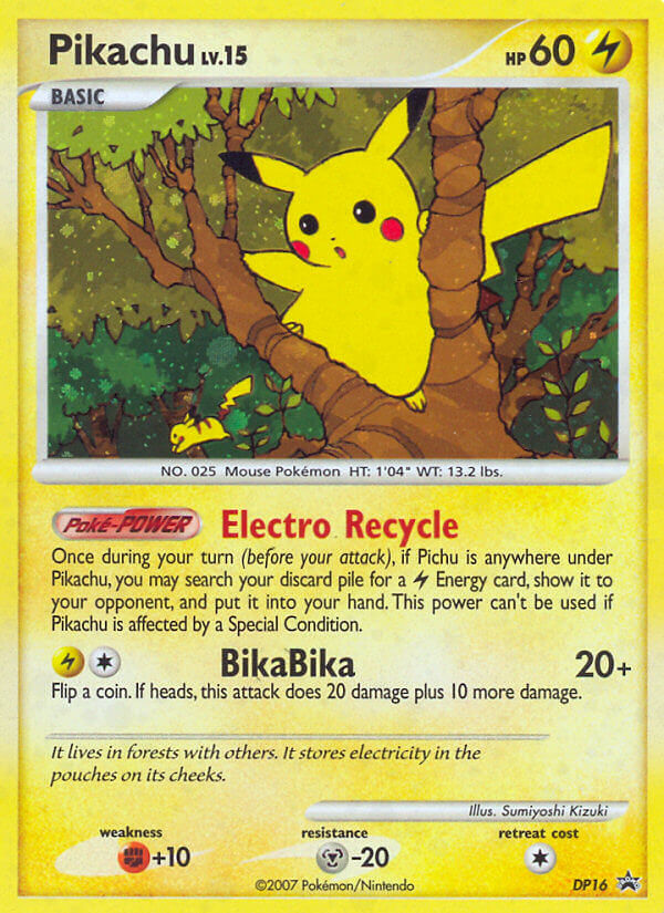 Pikachu (DP16) [Diamond & Pearl: Black Star Promos] | Anubis Games and Hobby