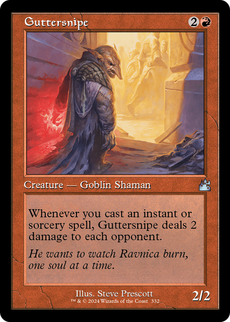 Guttersnipe (Retro Frame) [Ravnica Remastered] | Anubis Games and Hobby