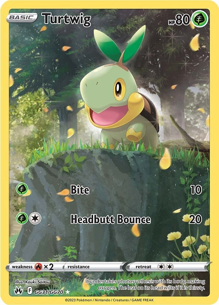 Turtwig (GG31/GG70) [Sword & Shield: Crown Zenith] | Anubis Games and Hobby