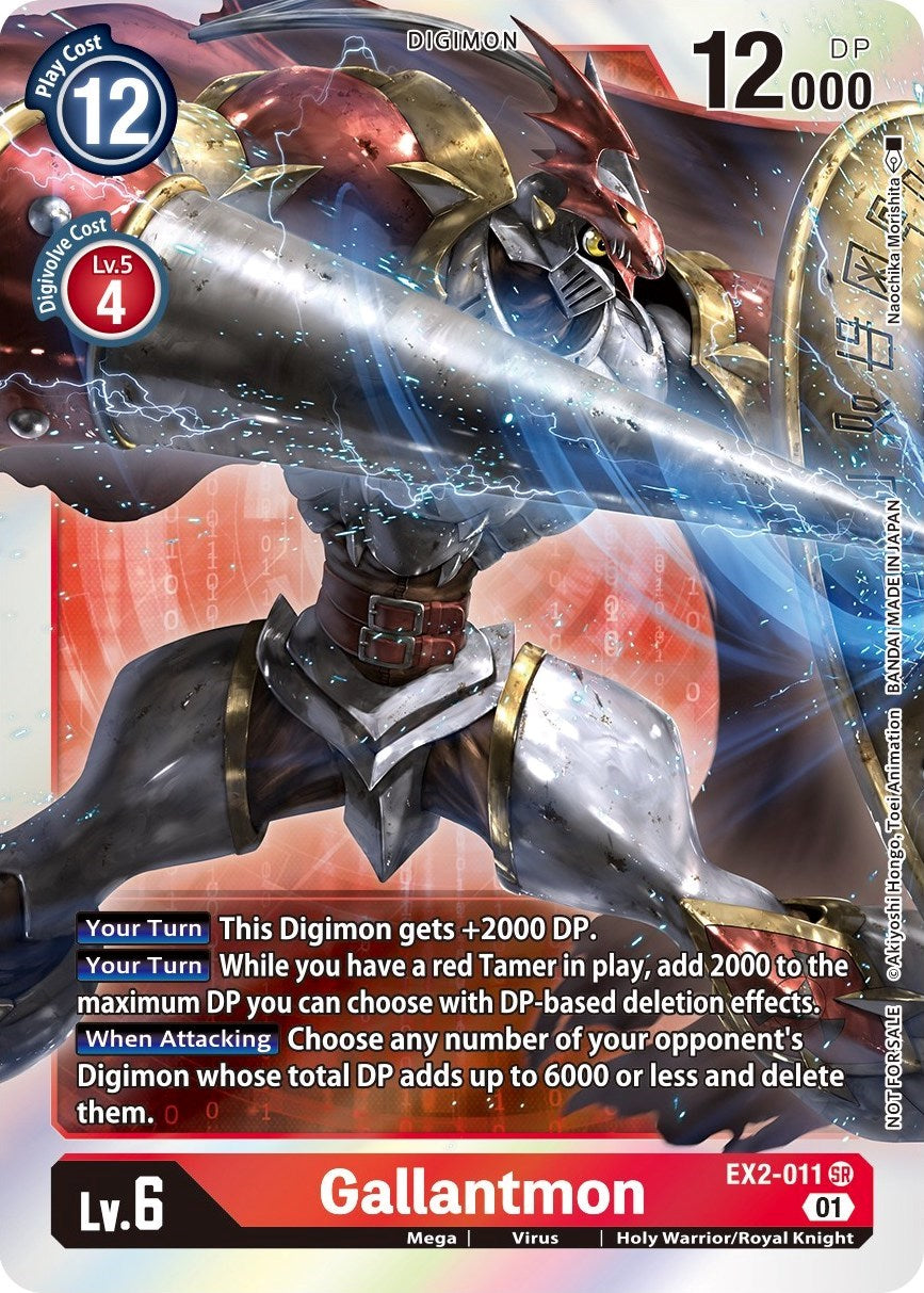 Gallantmon [EX2-011] (Gen Con 2022) [Digital Hazard Promos] | Anubis Games and Hobby