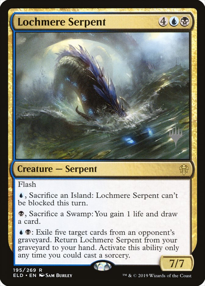 Lochmere Serpent (Promo Pack) [Throne of Eldraine Promos] | Anubis Games and Hobby