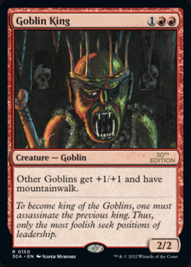 Goblin King [30th Anniversary Edition] | Anubis Games and Hobby