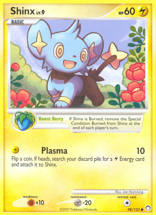 Shinx (98/123) [Diamond & Pearl: Mysterious Treasures] | Anubis Games and Hobby